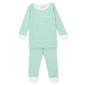 Lila and Hayes - Bradford Pajama Set - Golf Putting Green