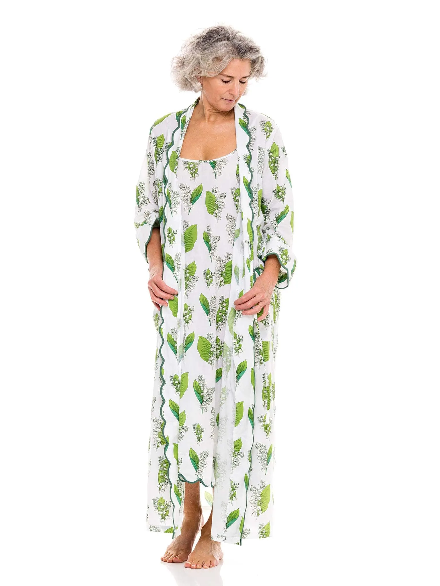 Lily-of-the-valley Slip Nightgown