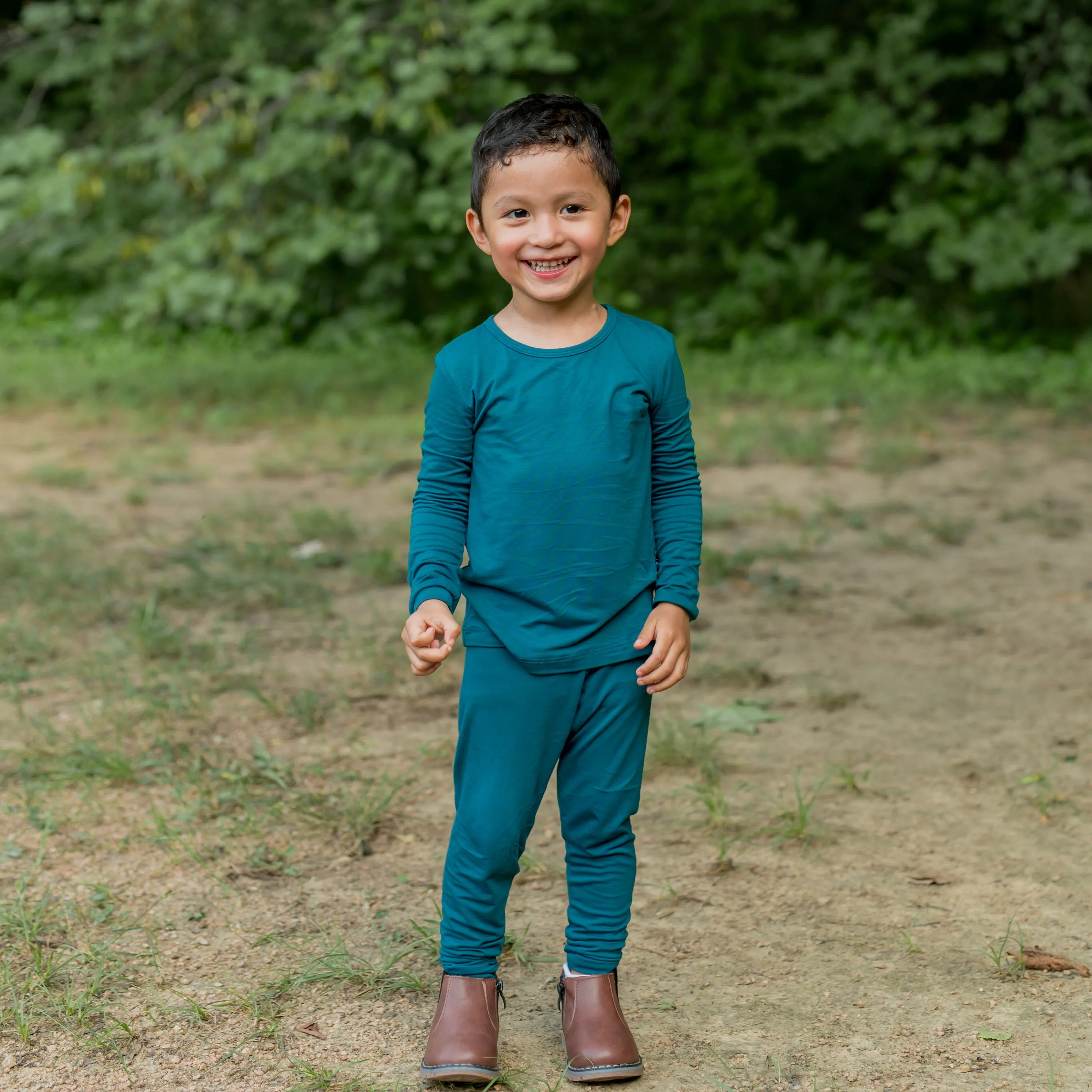 Long Sleeve Pajamas in Loch