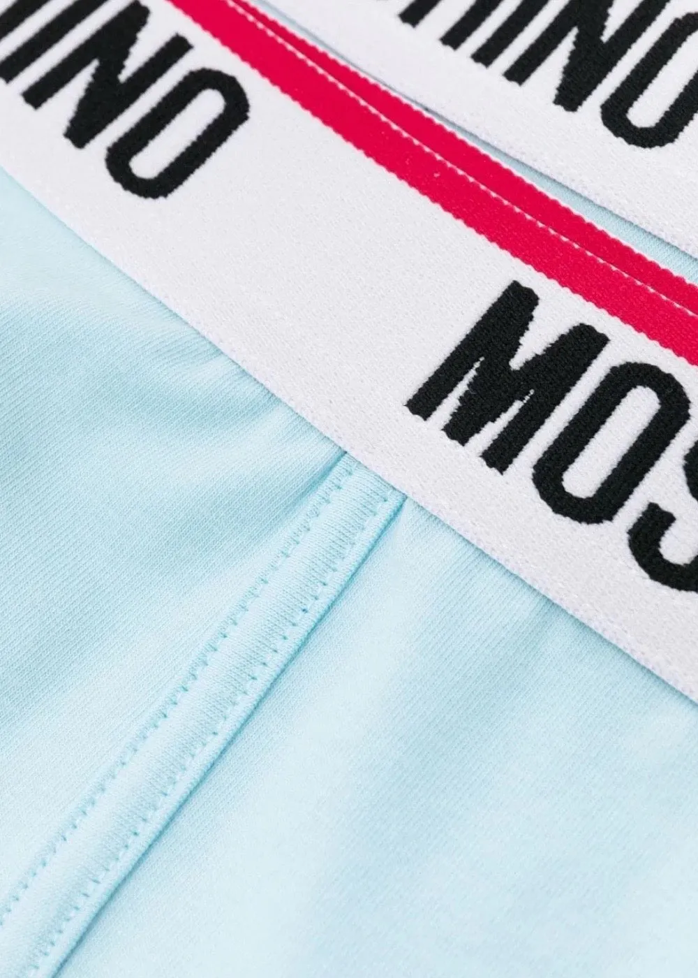 lot de 2  Boxers Moschino bleu ciel