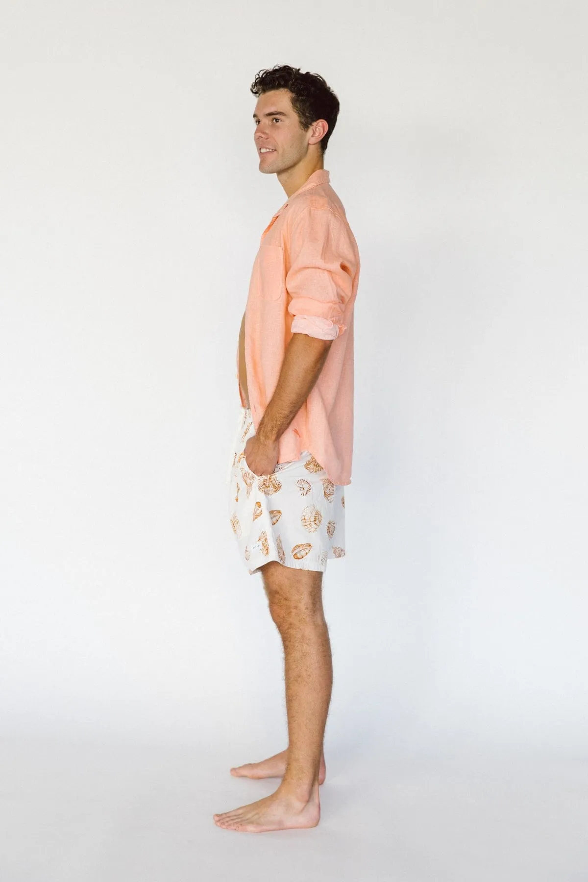 Men’s Boxers - Short Length - Cotton - Shell