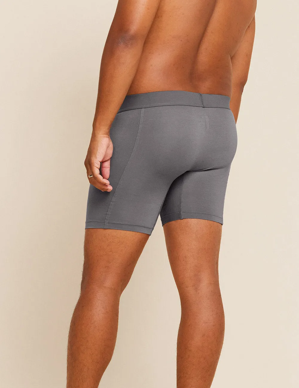 Men's Everyday Long Boxers - Ash