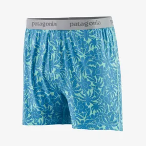 Patagonia Mens Essential Boxers in Early Teal