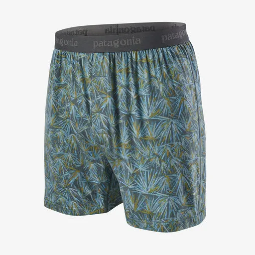 Men's Patagonia | Essential Boxers | Grasslands Nouveau Green