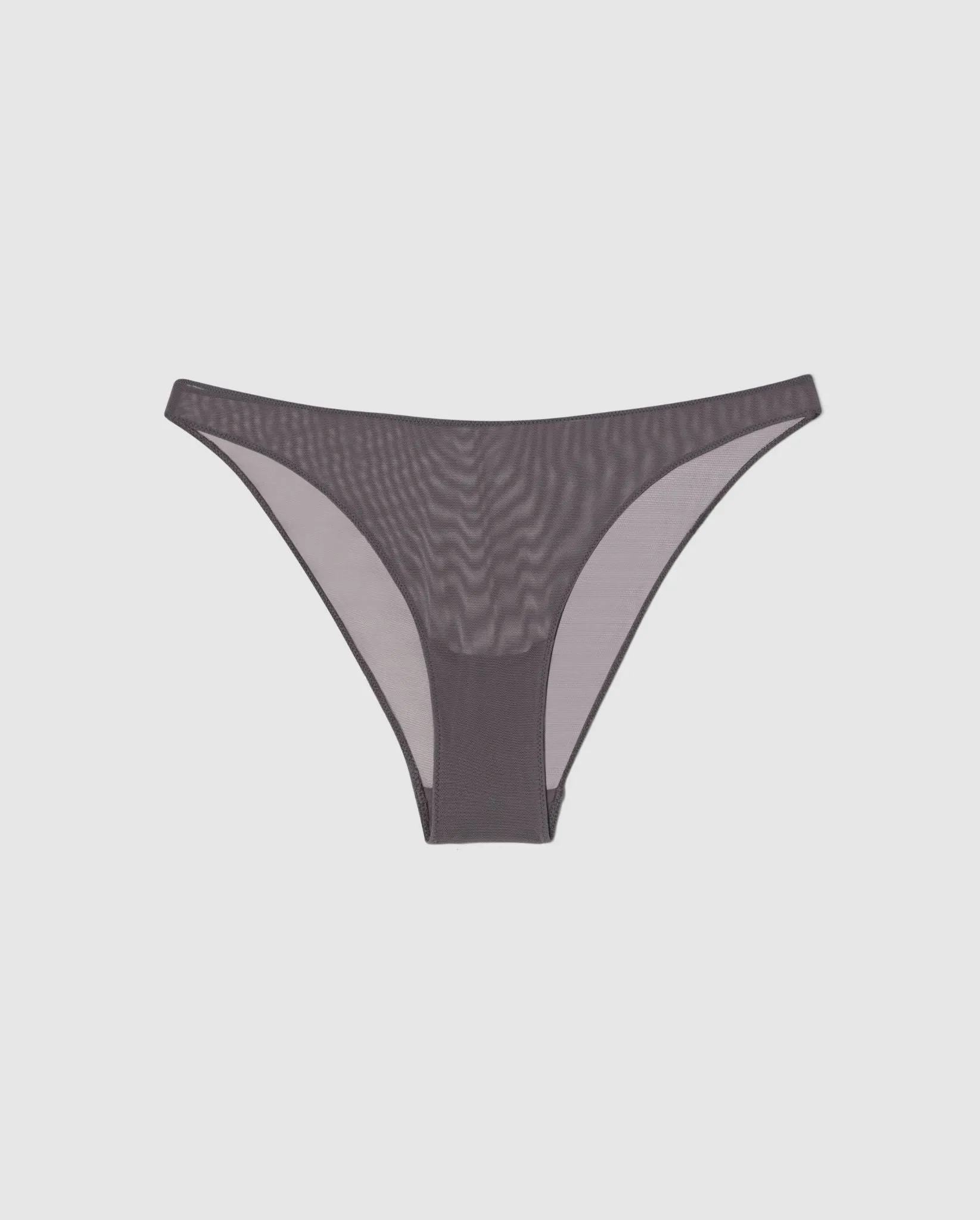 Mesh Bikini Briefs Grey