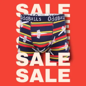 Mens Royal Marines Boxer Briefs - Corps Colours by Oddballs