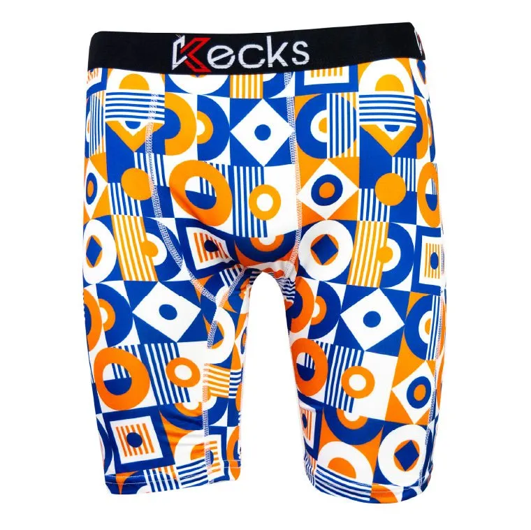 Orange Mural Boys Boxers