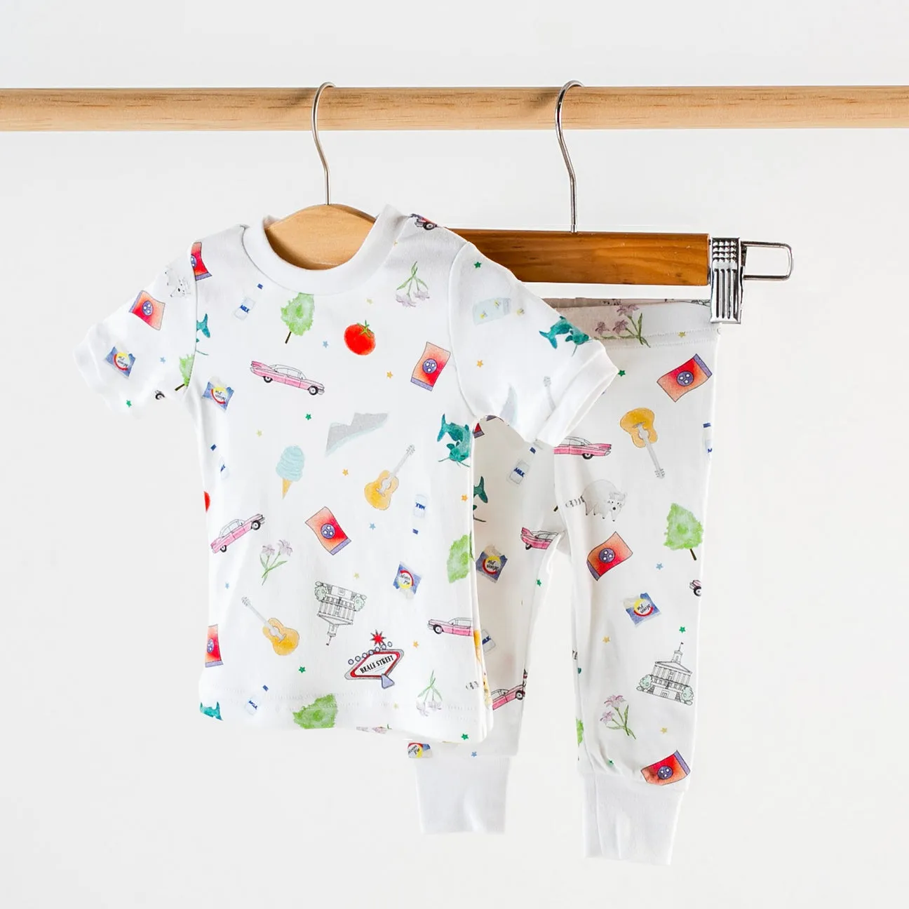 Organic Cotton Pajamas | Tennessee (6M)