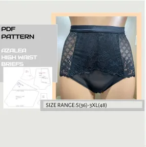 Pattern Box | High Waist Briefs Azaela