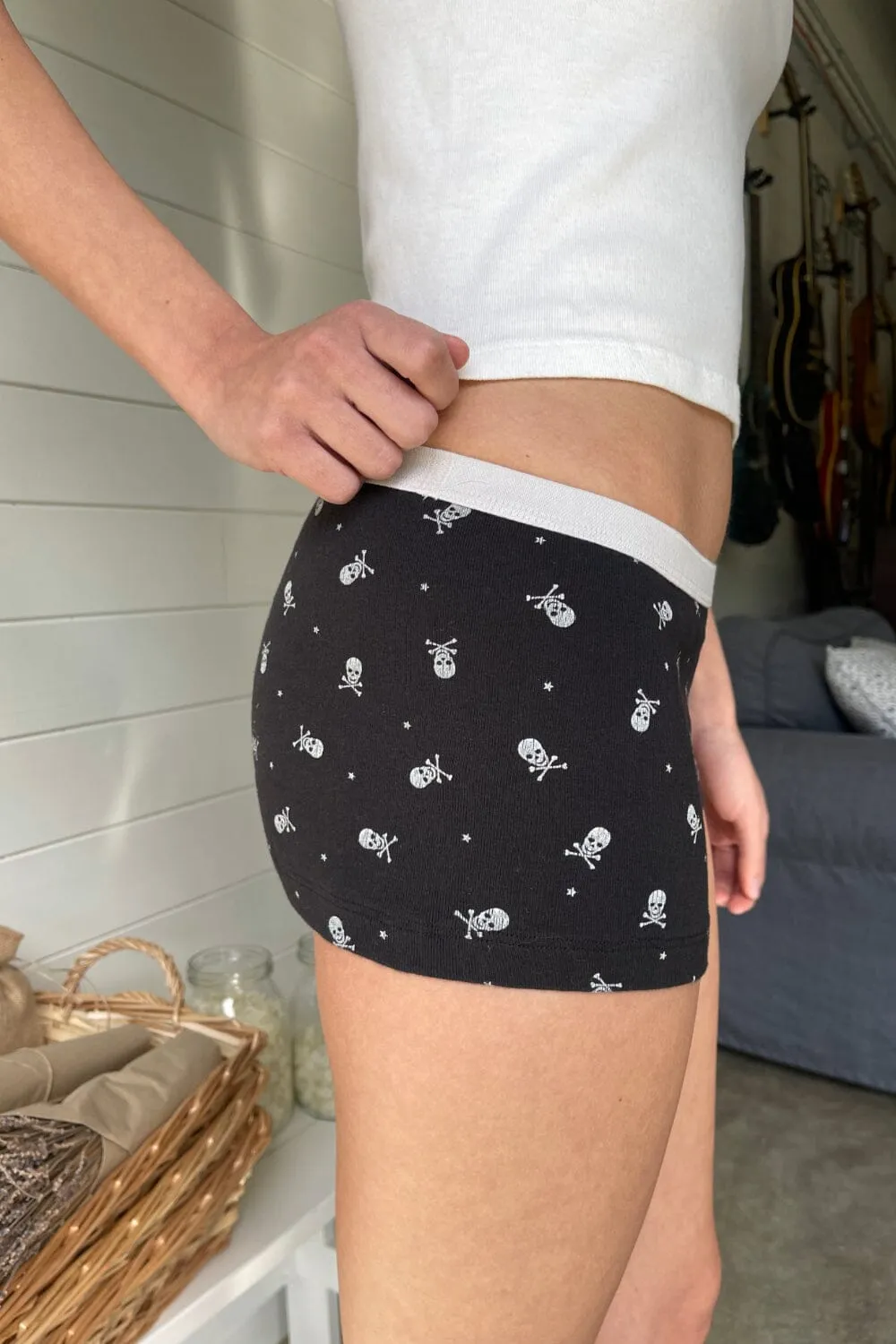 Skulls And Stars Boxer Underwear