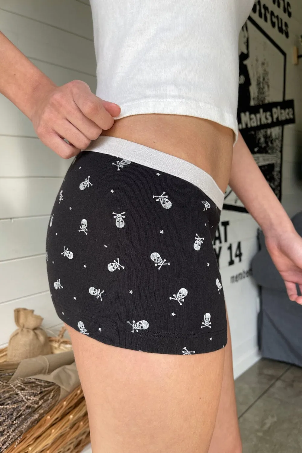 Skulls And Stars Boxer Underwear