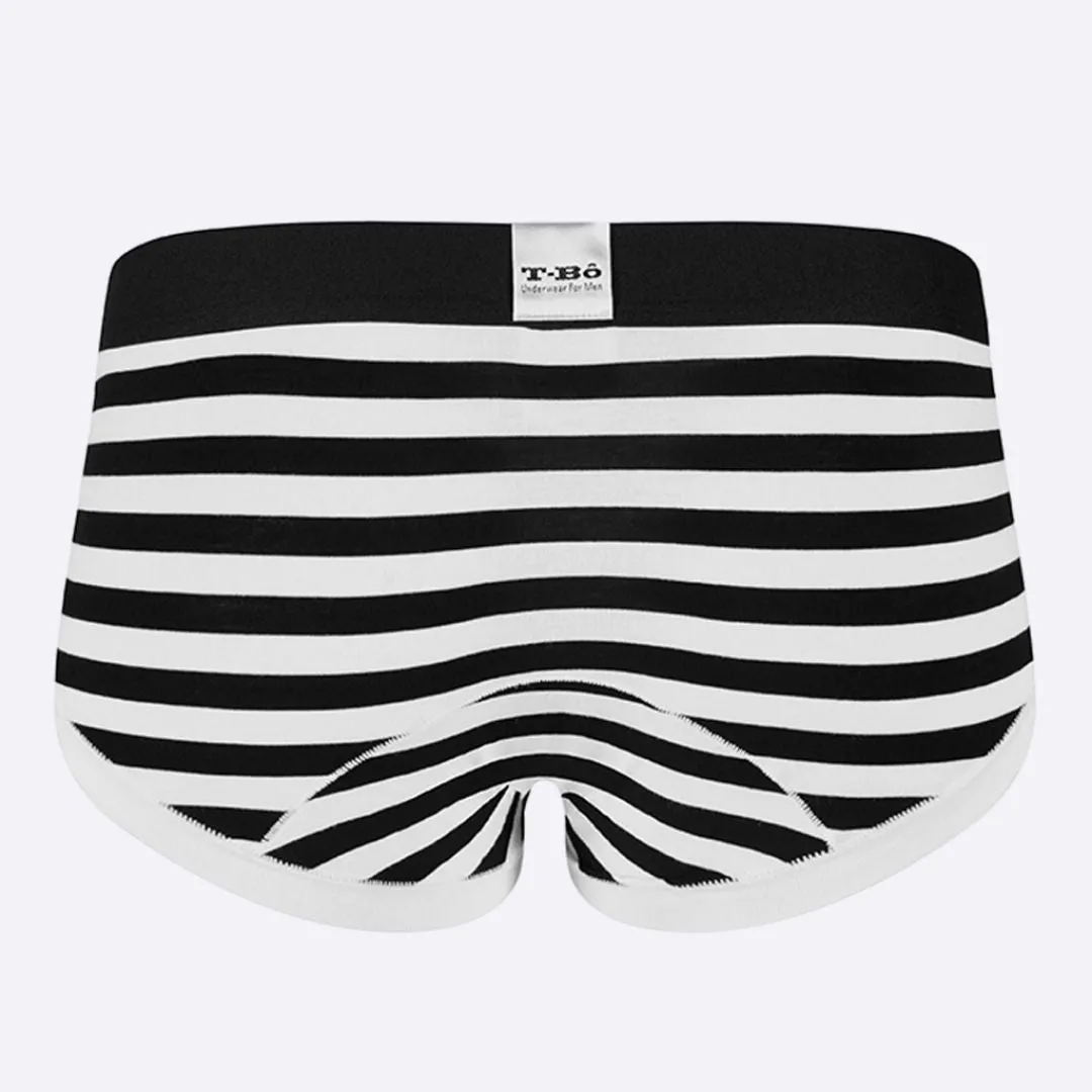 The Ballsy Pirate Black Stripes Brief