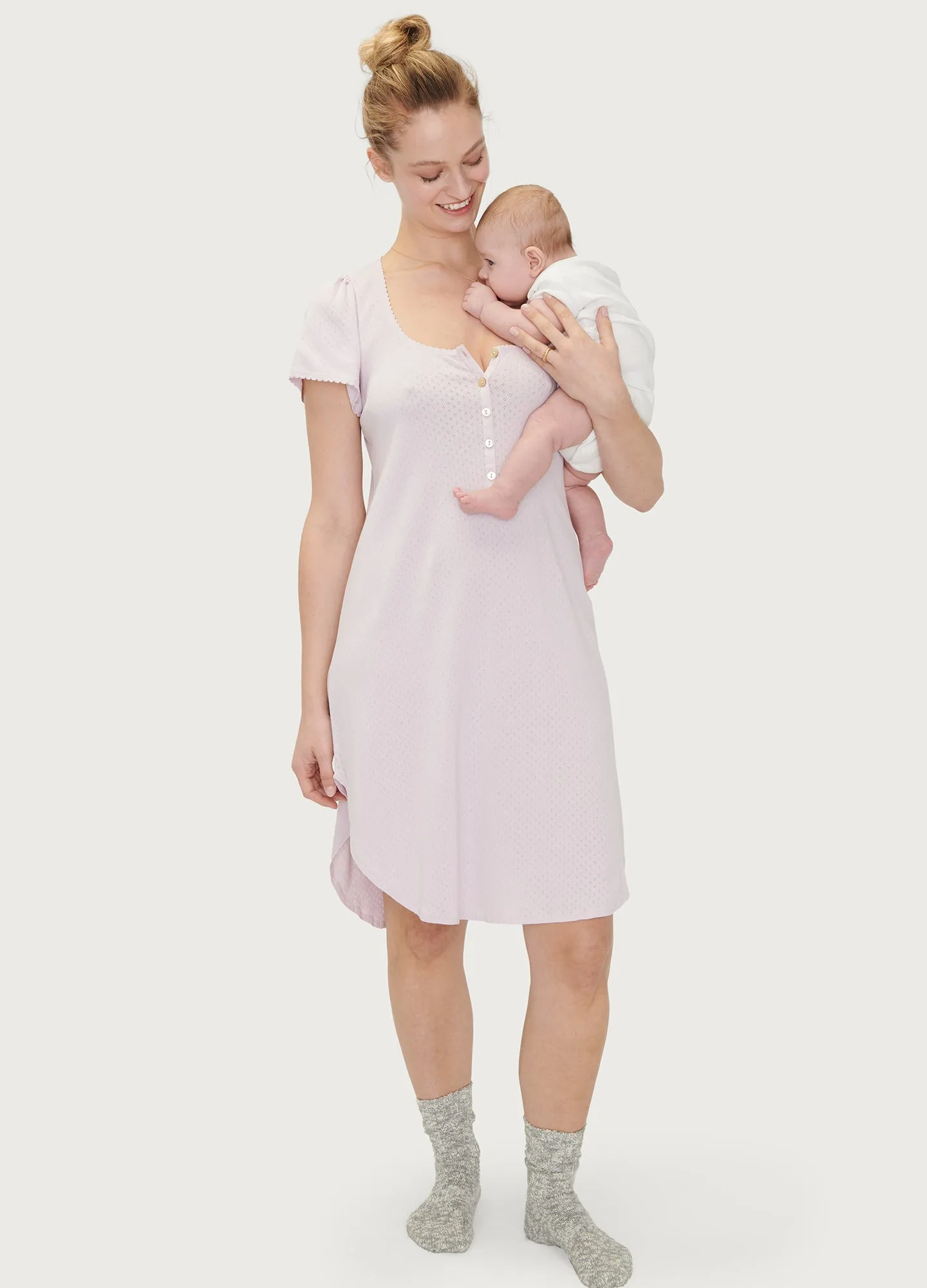 The Pointelle Nightgown