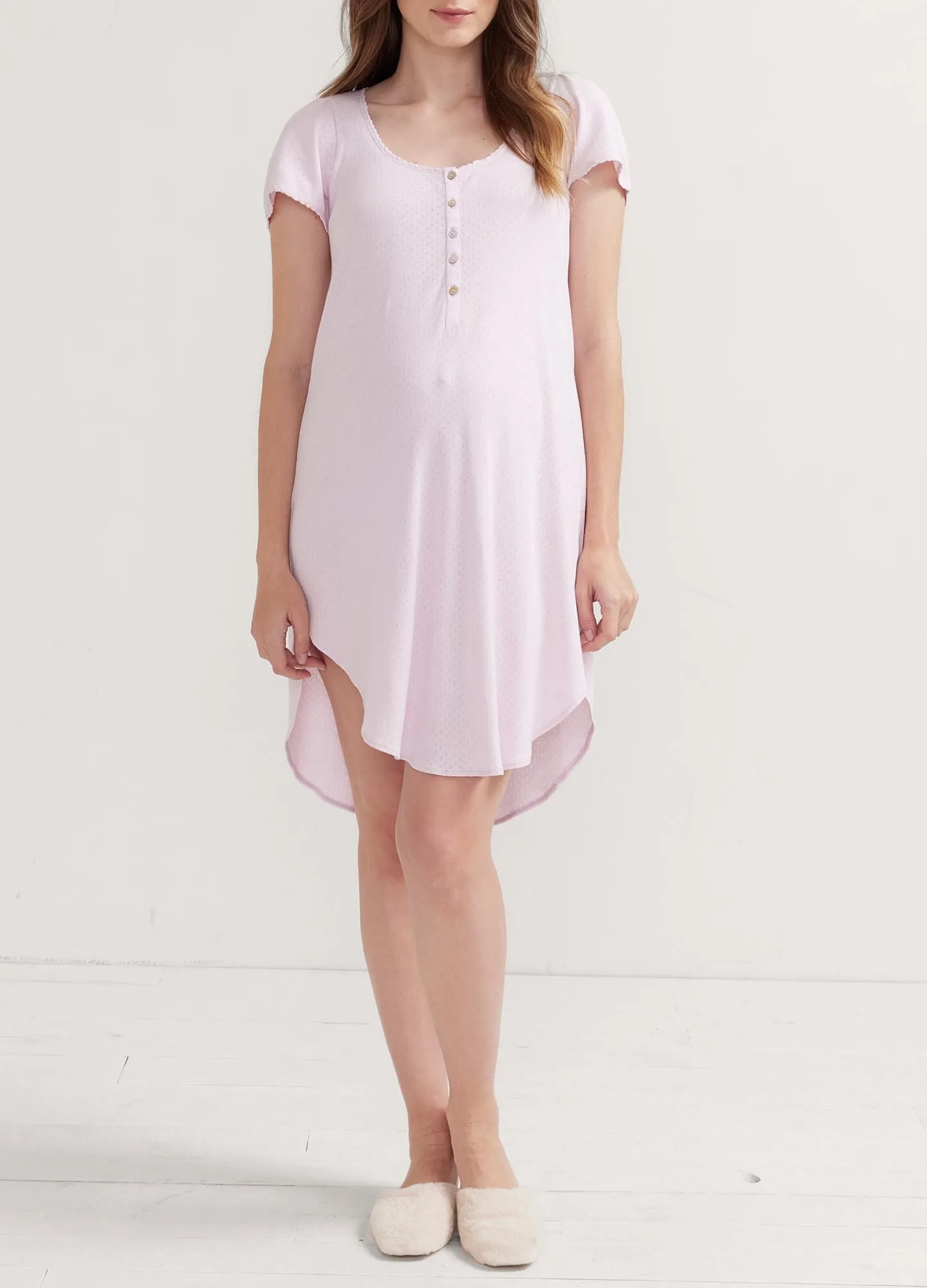 The Pointelle Nightgown