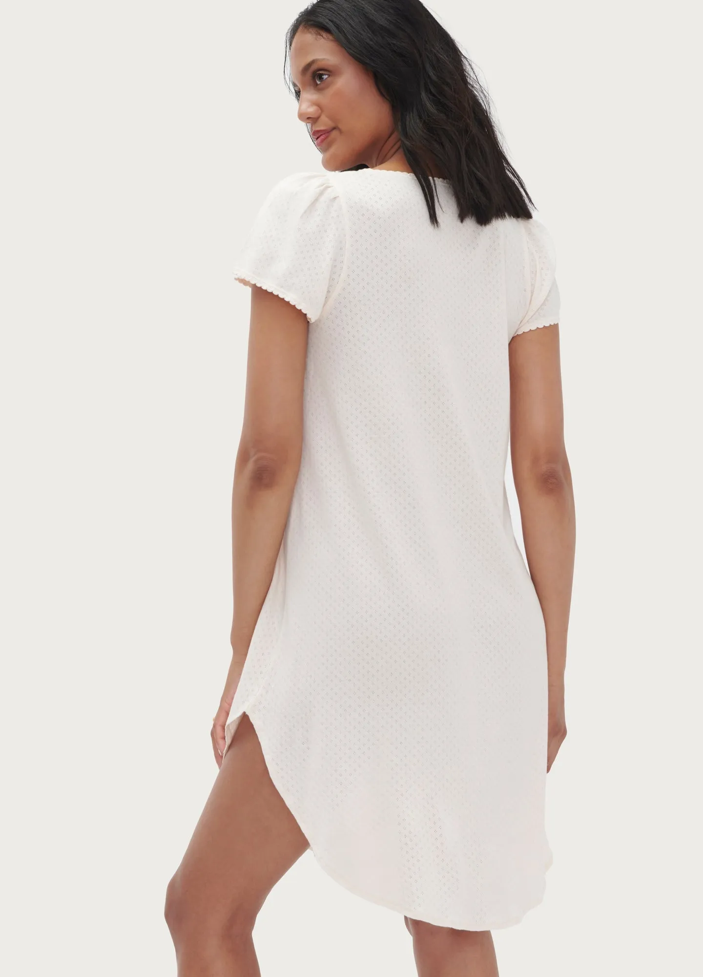 The Pointelle Nightgown