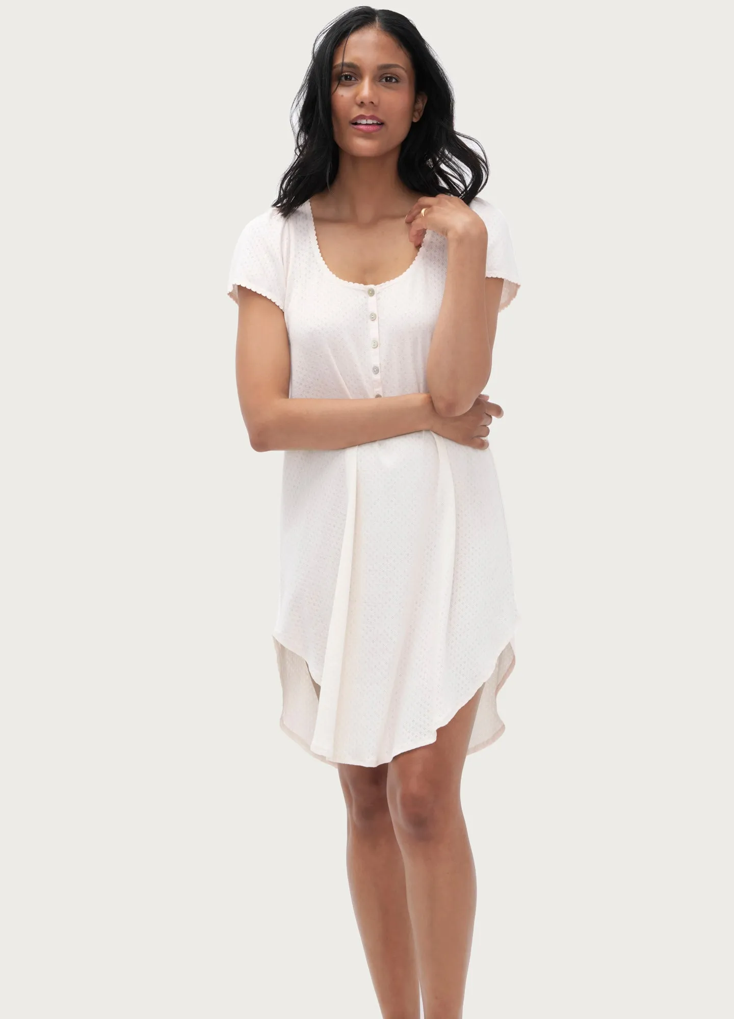 The Pointelle Nightgown