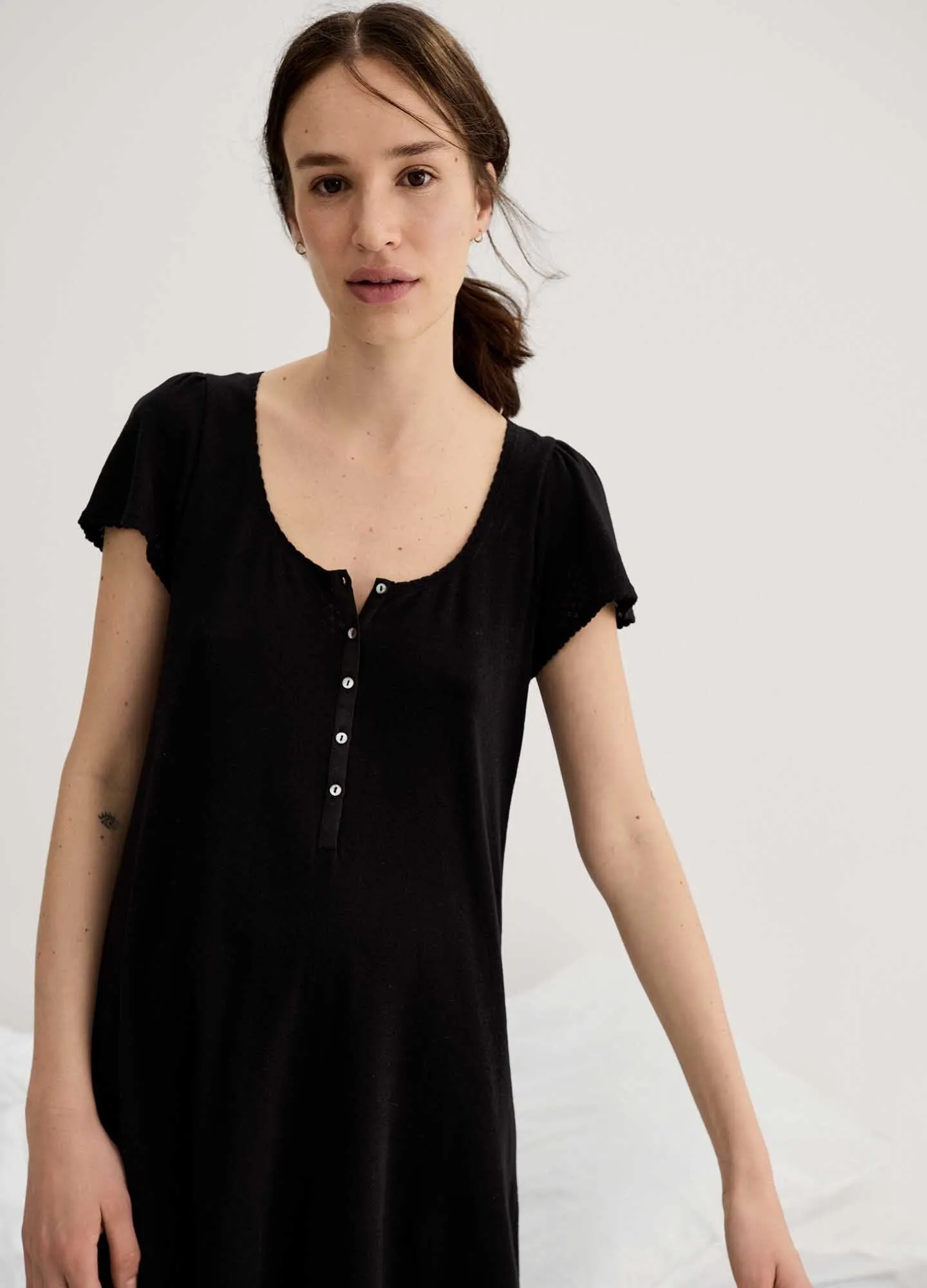 The Pointelle Nightgown