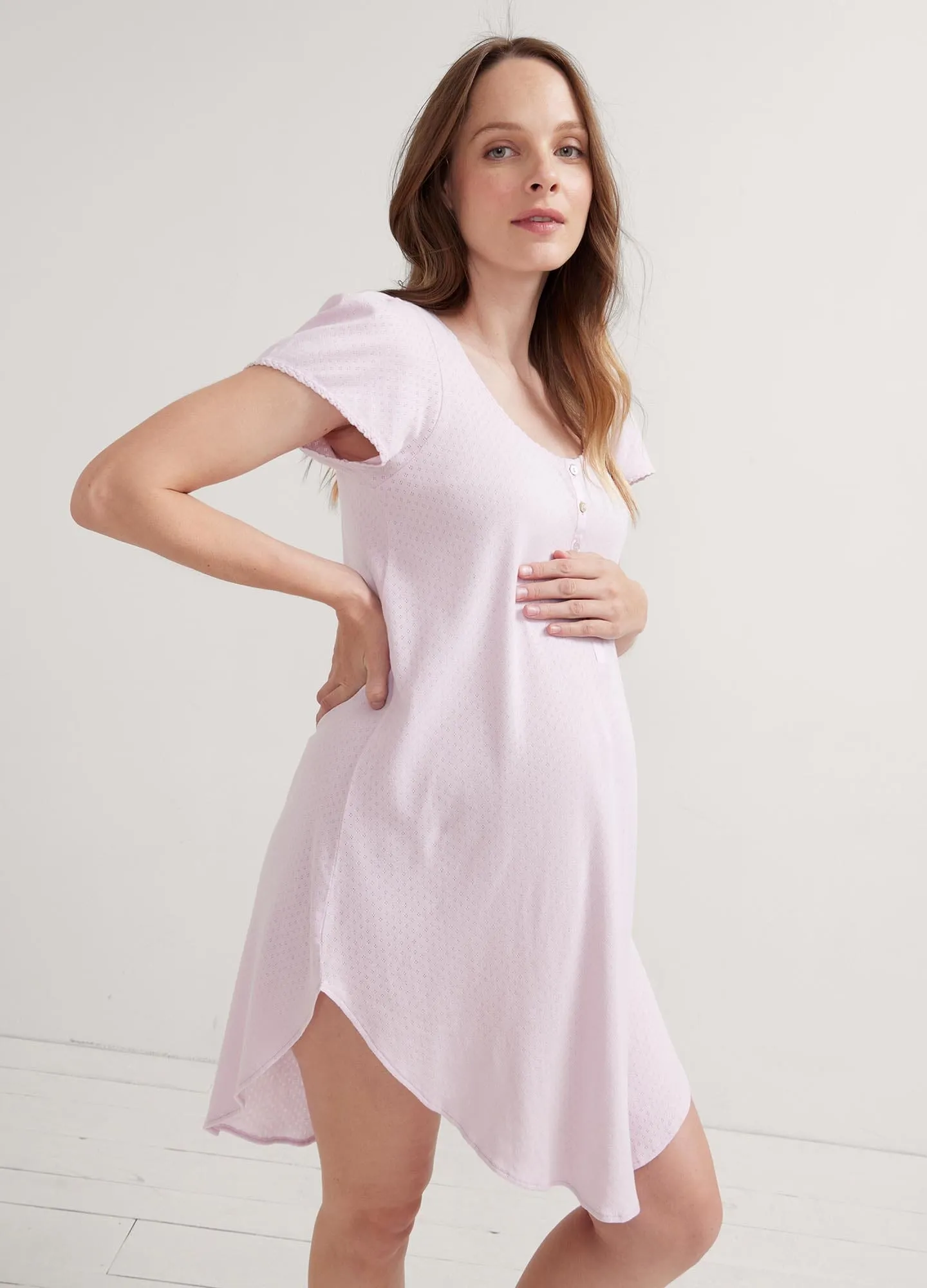 The Pointelle Nightgown