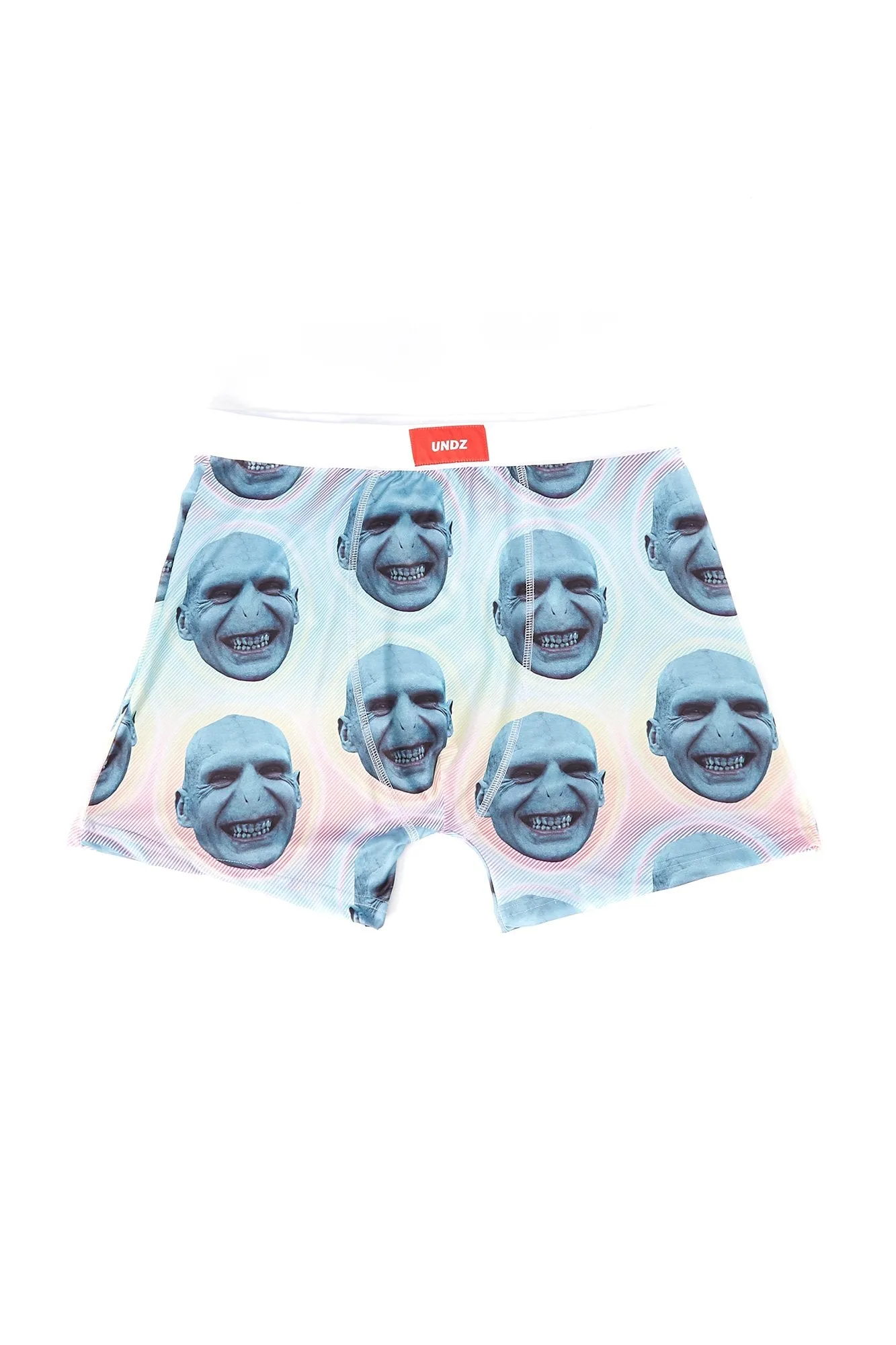 UNDZ  Guys Smiling Voldemort Print Boxers