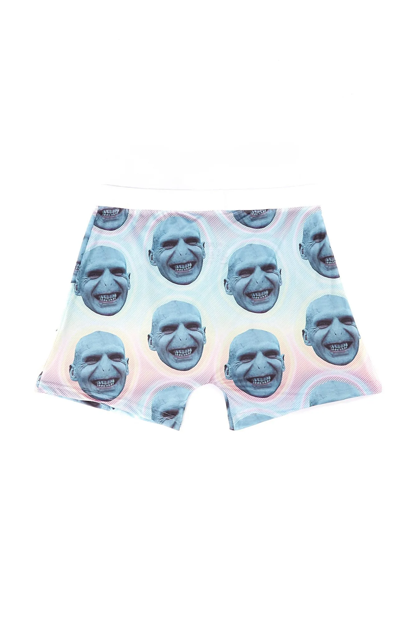 UNDZ  Guys Smiling Voldemort Print Boxers